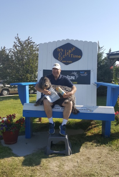 Eclipse Trip 2017: Andy And Bobby In Glendo, Wyoming